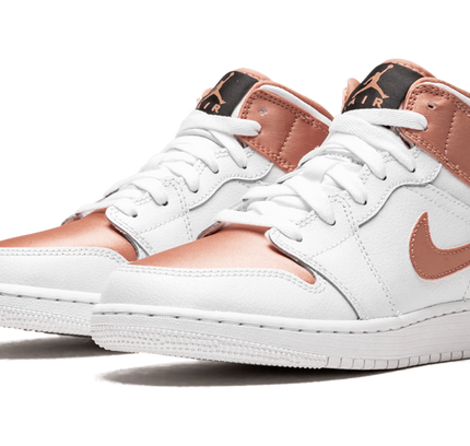 Air Jordan 1 MID GS "Bronze-White"