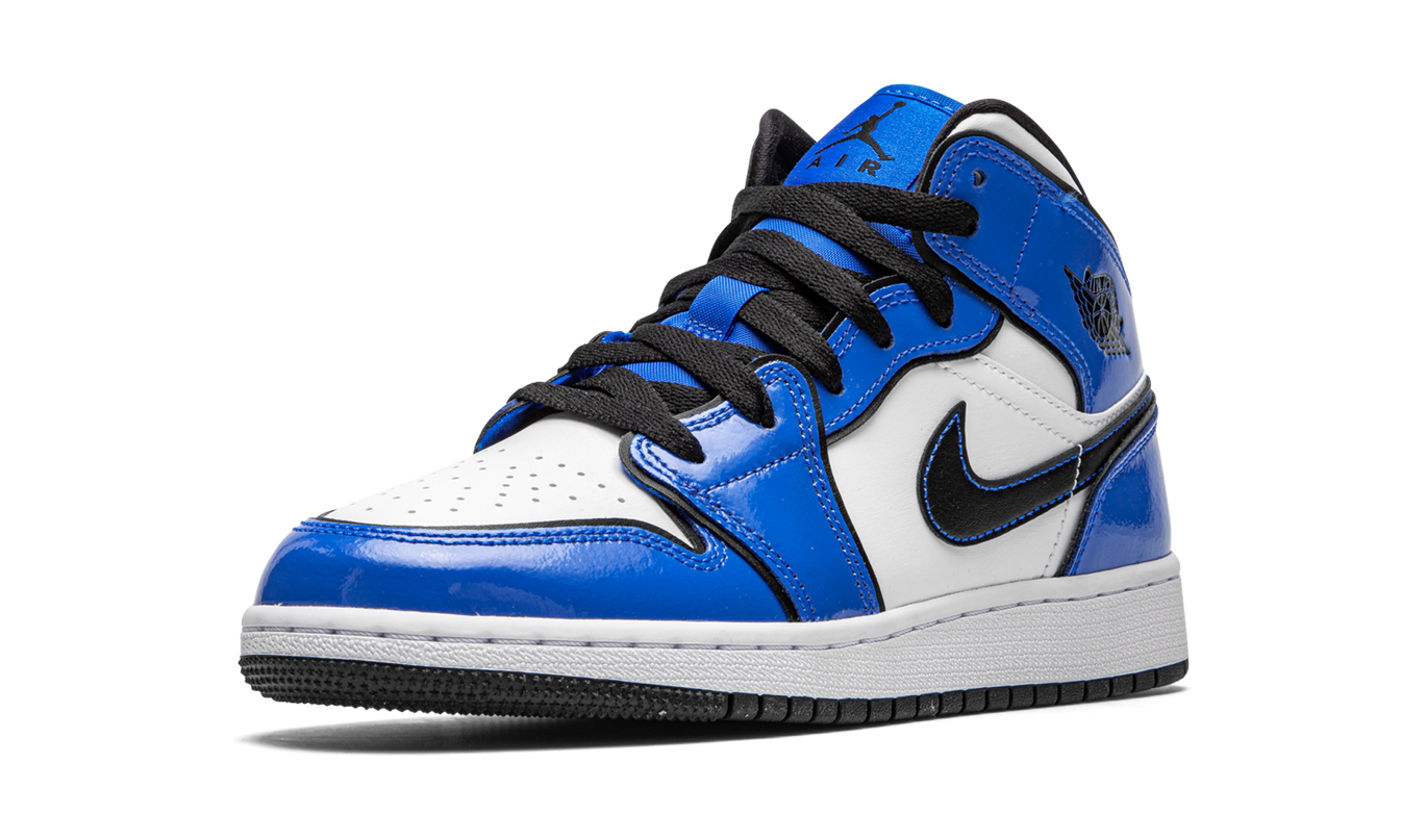 Air Jordan 1 Mid SE GS "Signal Blue"