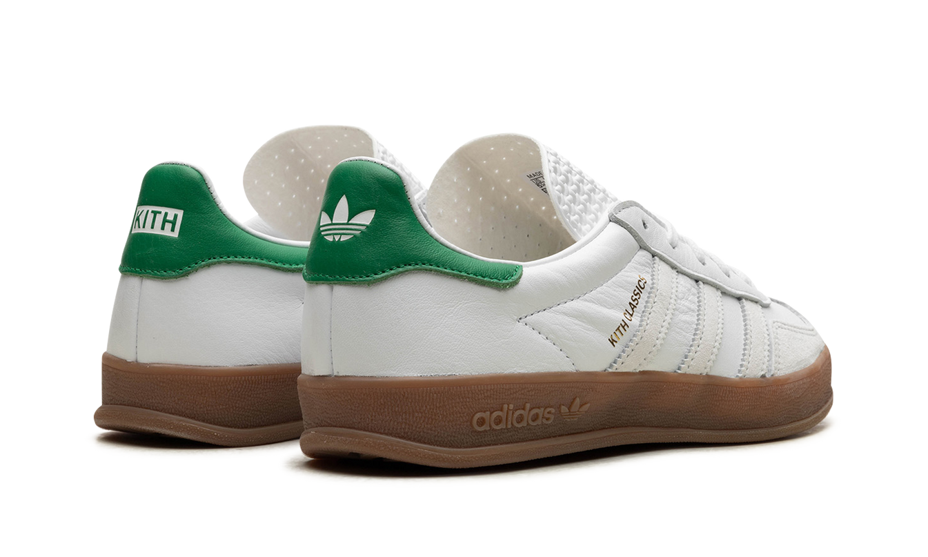 Adidas Gazelle Indoor "Kith- White / Green"