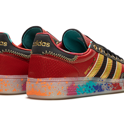Handball Spezial "SEED - Scarlet Gold Paint Splatter"