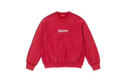 Washed Box Logo Crewneck 