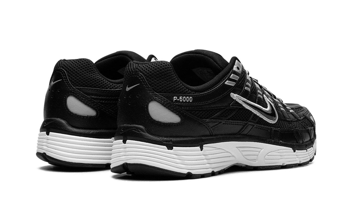 Nike P-6000 "Black White Metallic Silver"