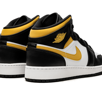 Air Jordan 1 Mid GS "Pollen / Black / White"