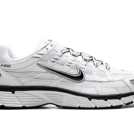 Nike P-6000 "White Metallic Silver Black"