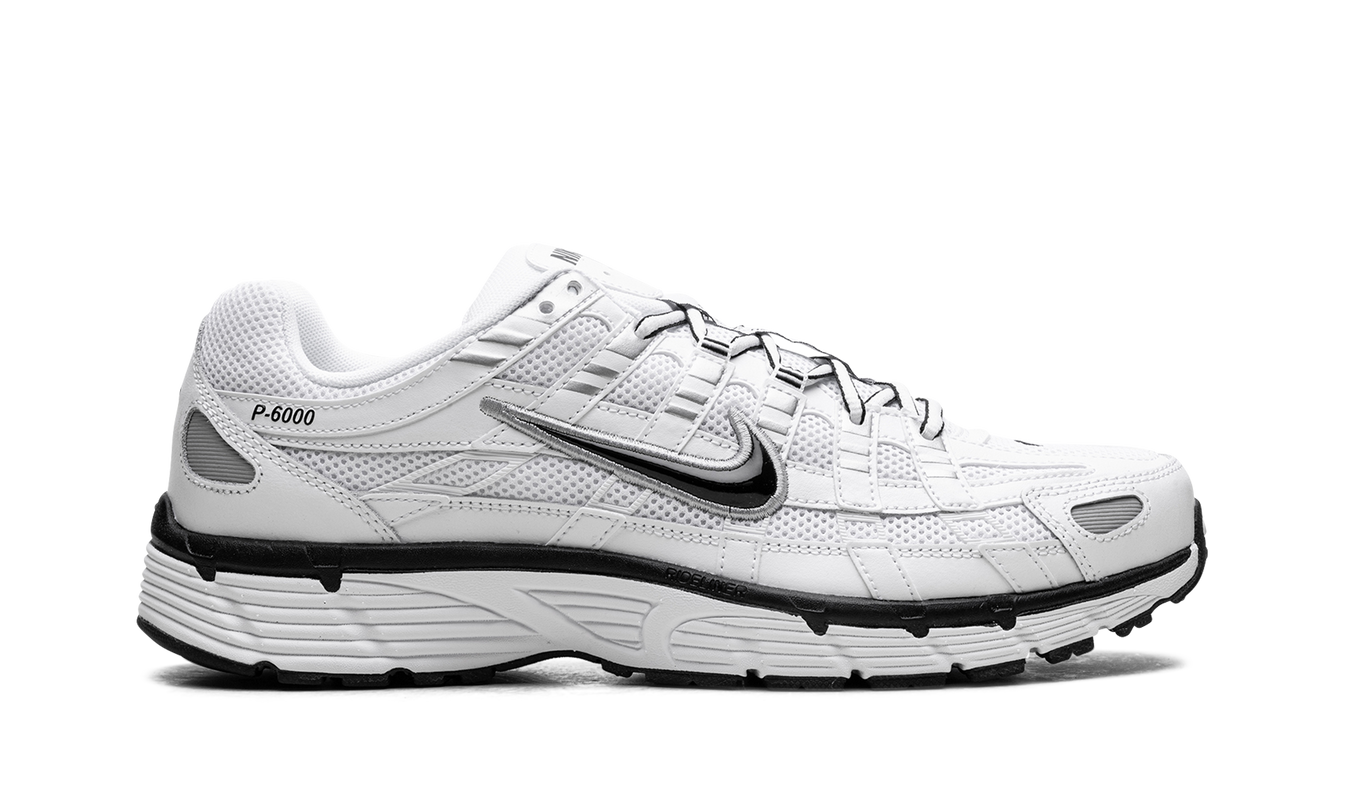 Nike P-6000 "White Metallic Silver Black"