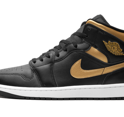 Air Jordan 1 Mid "Black Gold"