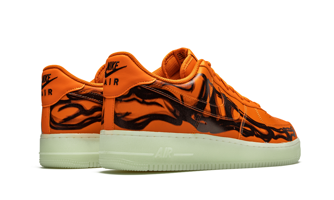 Nike Air Force 1 Low "Orange Skeleton"