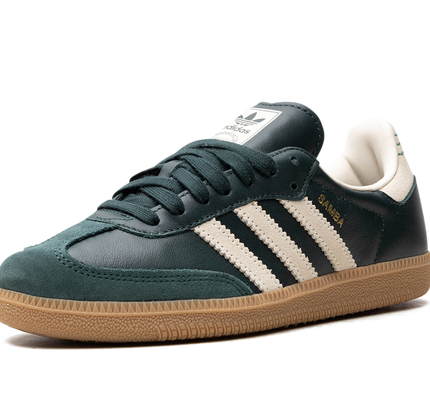 Adidas Samba OG "Shadow Green Cream White Gold Metallic"