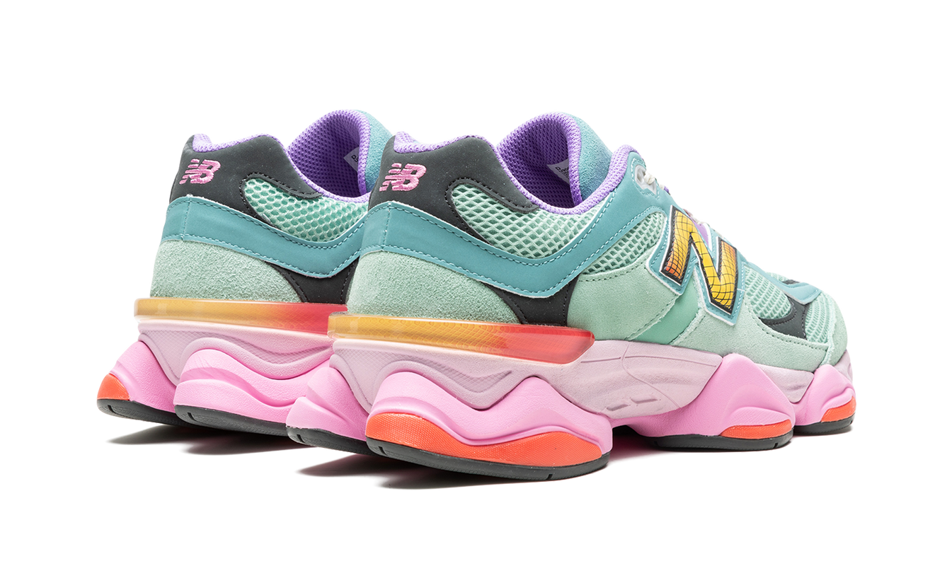 New Balance 9060 "Sage Leaf/ Neo Flame"