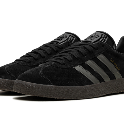 Adidas Gazelle "Black / Gold"