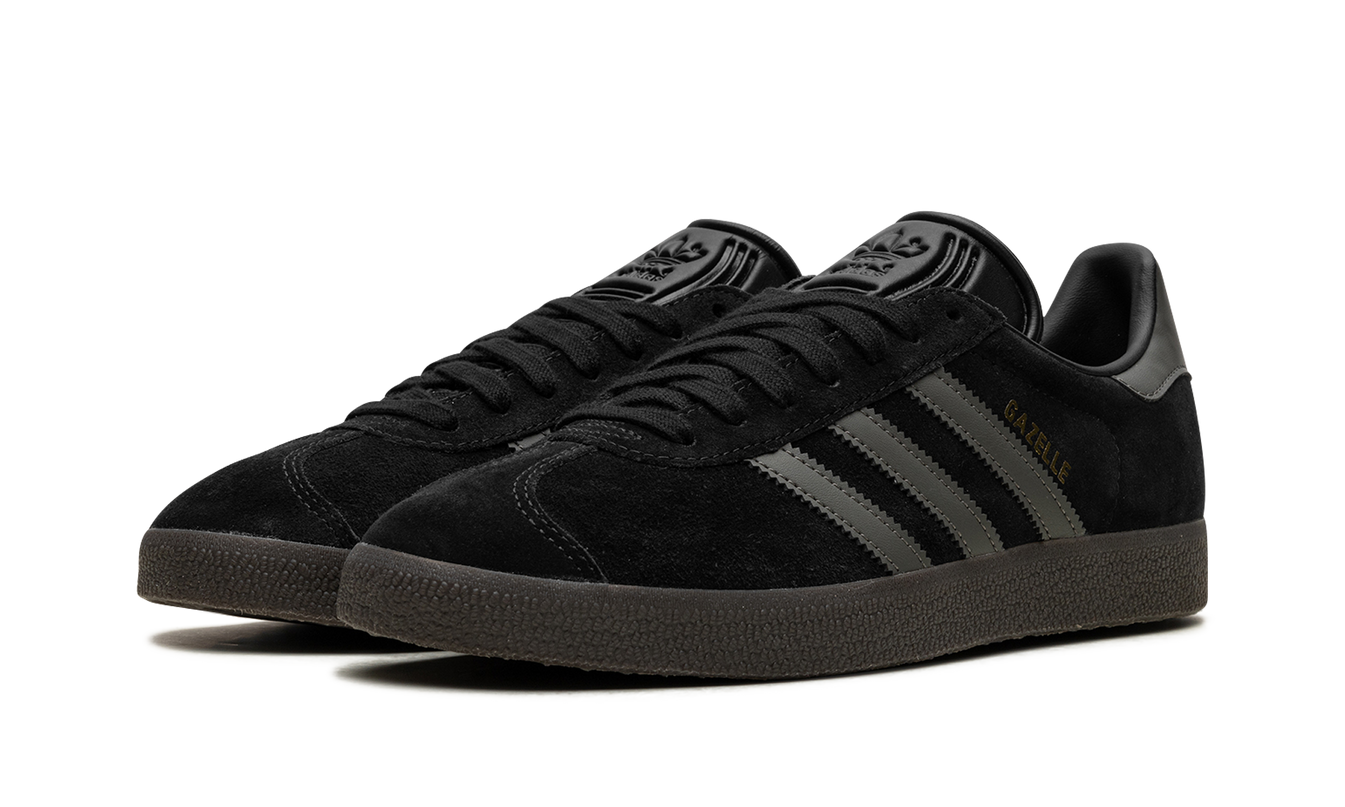 Adidas Gazelle "Black / Gold"
