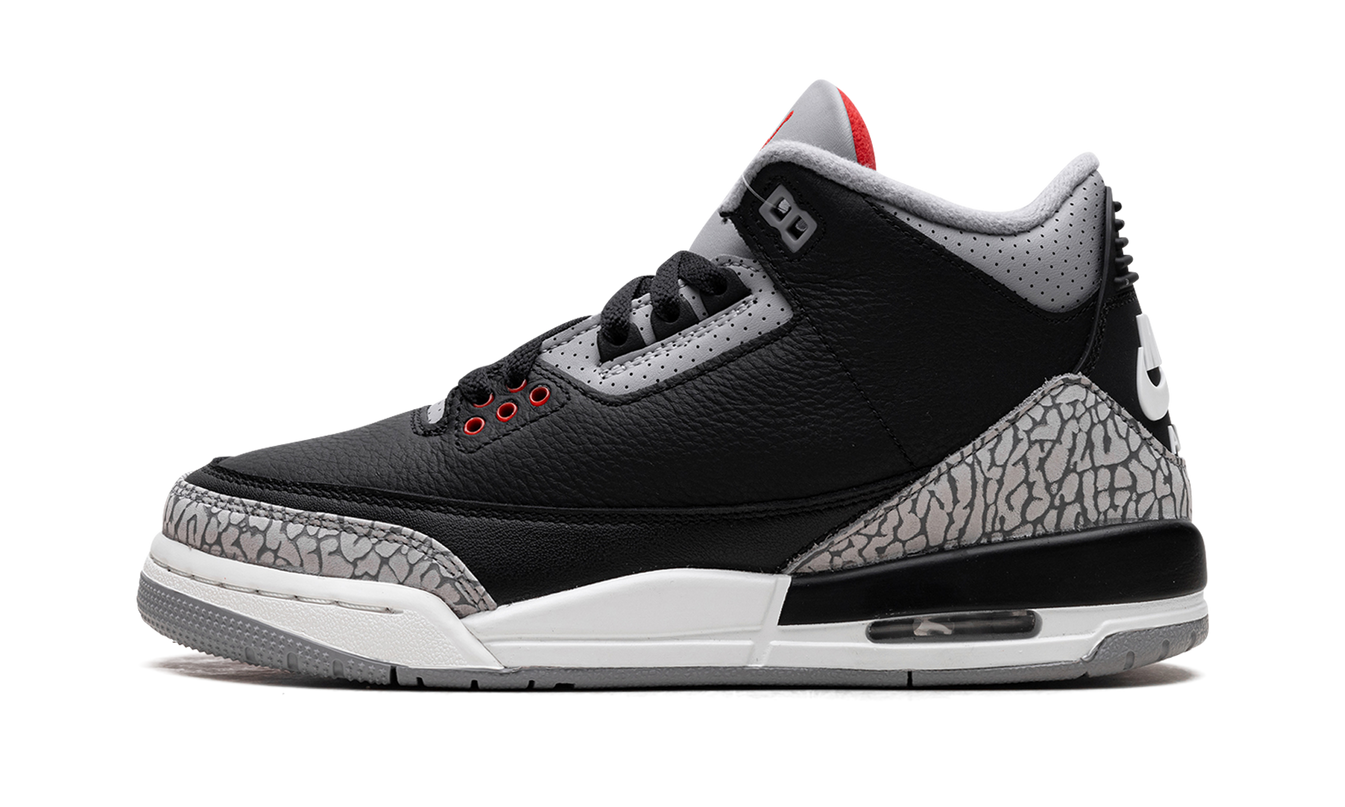 Air Jordan 3 GS "Black Cement"