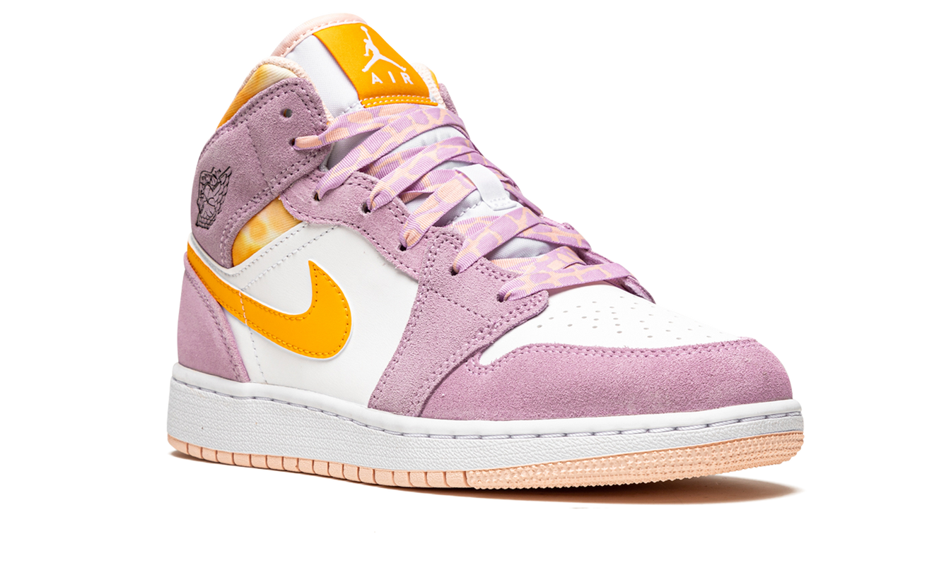 Air Jordan 1 Mid SE GS "Arctic Pink"