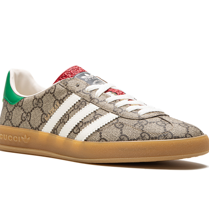 Adidas Gazelle "Gucci - GG Monogram - Beige"