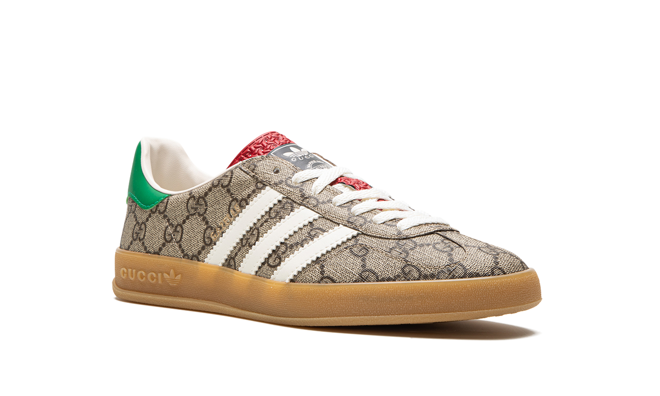 Adidas Gazelle "Gucci - GG Monogram - Beige"