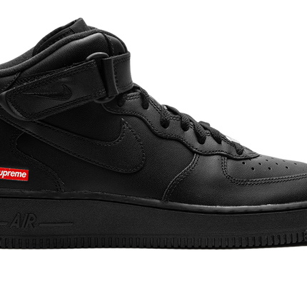 Nike Air Force 1 Mid "Supreme - Mini Box Logo Black"