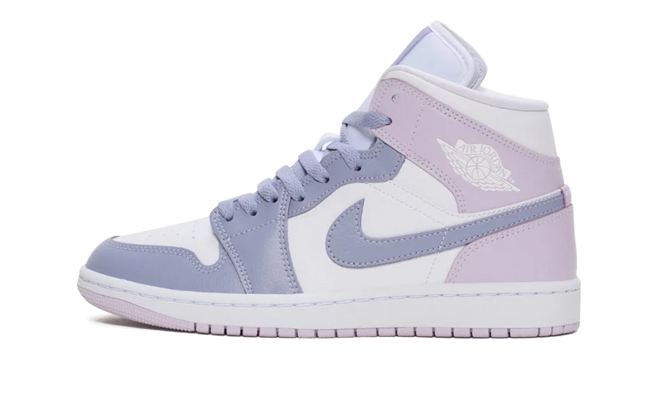 Air Jordan 1 Mid WMNS "Indigo Haze Doll White"
