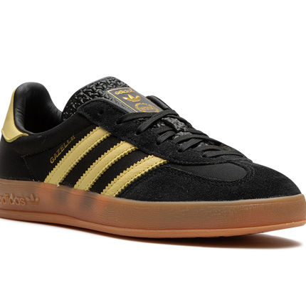 Adidas Gazelle Indoor "Black / Yellow"