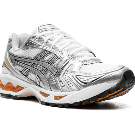 Gel Kayano 14 "Weiß Reines Silber Orange"