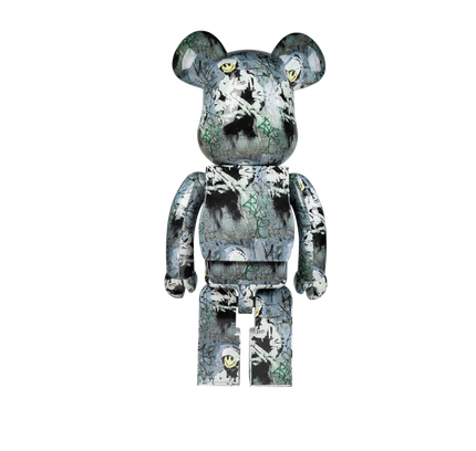 Bearbrick Riot Cop "1000%"