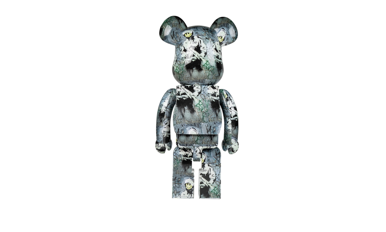 Bearbrick Riot Cop "1000 %"