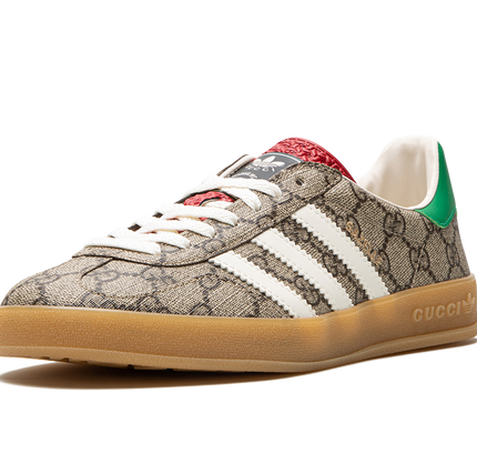Adidas Gazelle "Gucci - GG Monogram - Beige"
