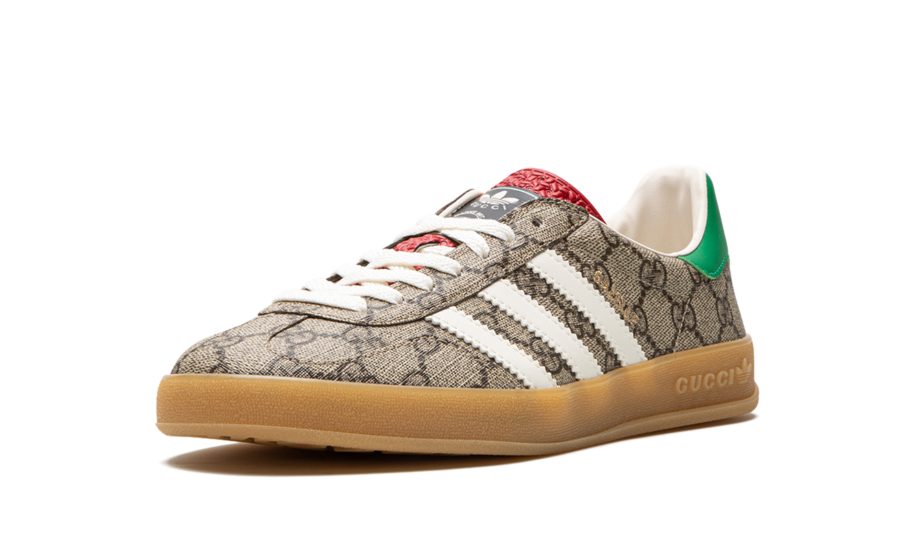 Adidas Gazelle "Gucci - GG Monogram - Beige"