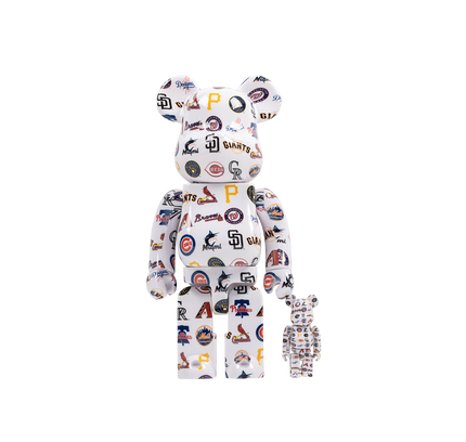 Bearbrick x MLB National League "100% & 400% Set"