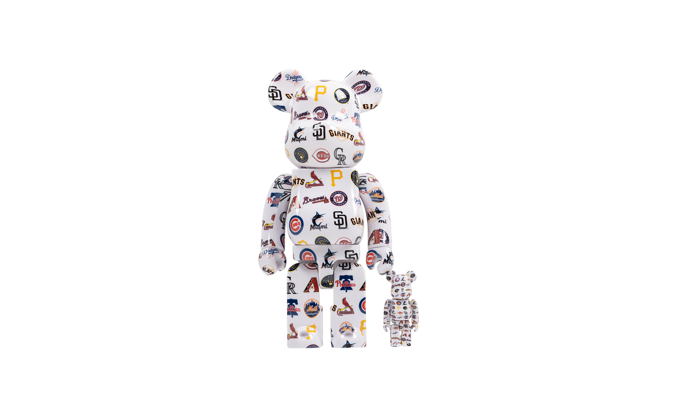 Bearbrick x MLB National League "100% & 400% Set"