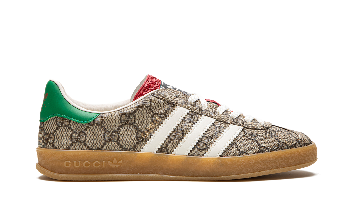 Adidas Gazelle "Gucci - GG Monogram - Beige"