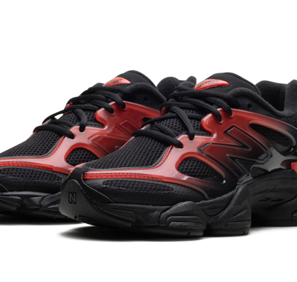 New Balance 9060 „Schwarz-Rot-Farbverlauf“