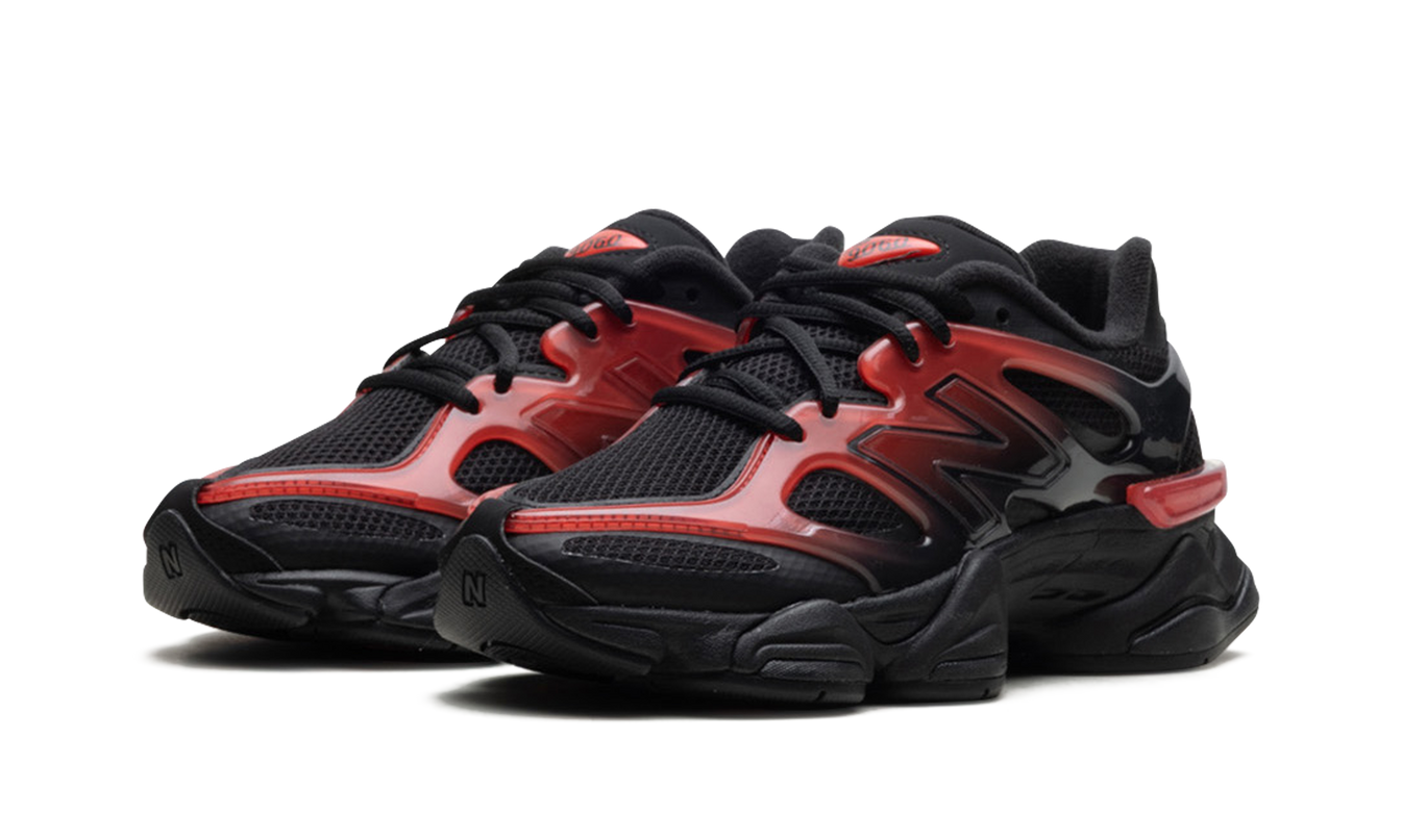 New Balance 9060 „Schwarz-Rot-Farbverlauf“