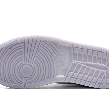Air Jordan 1 MID WMNS "Grey Blue Aluminium Wolf"