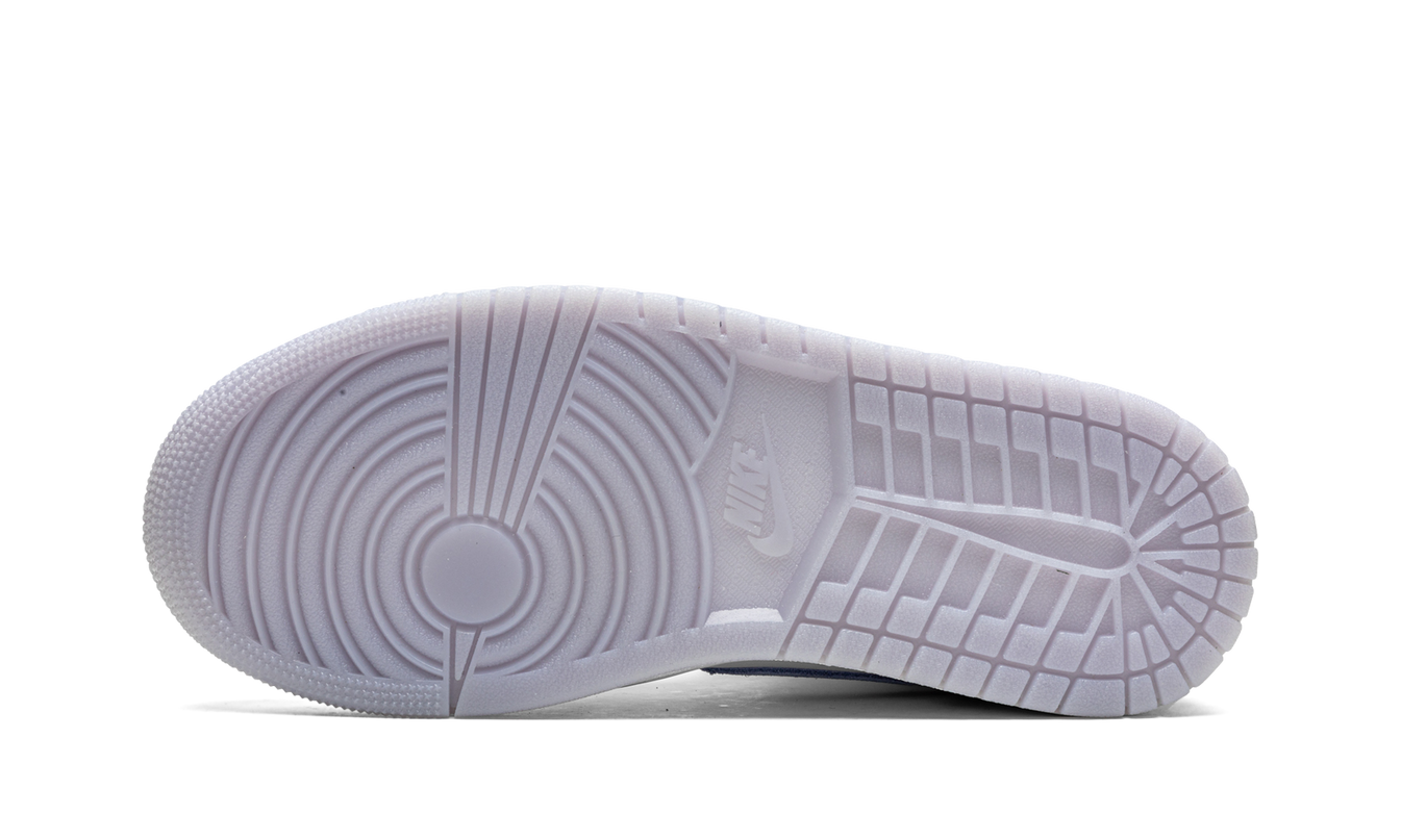 Air Jordan 1 MID WMNS "Grey Blue Aluminium Wolf"