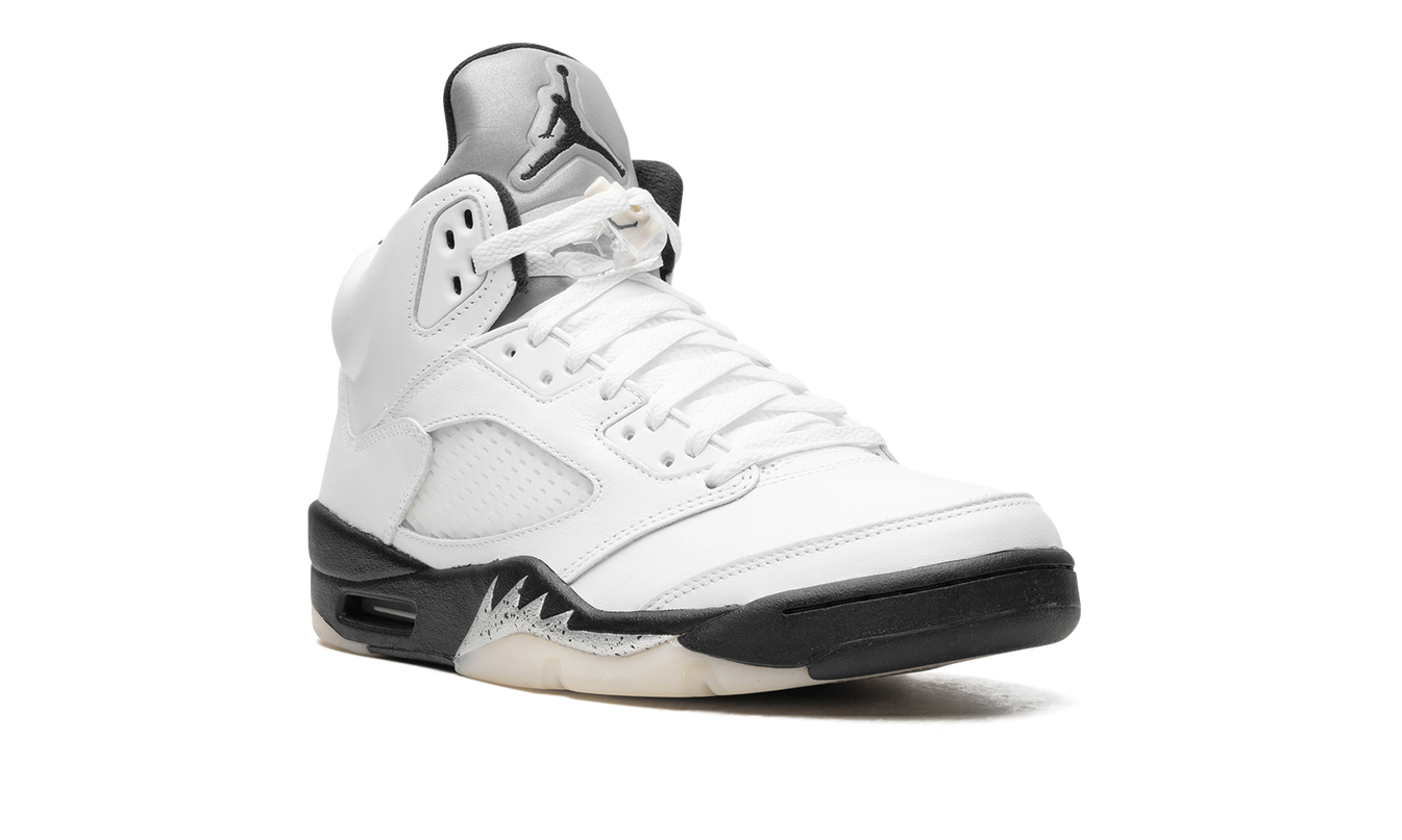 Air Jordan 5 "White/Black"